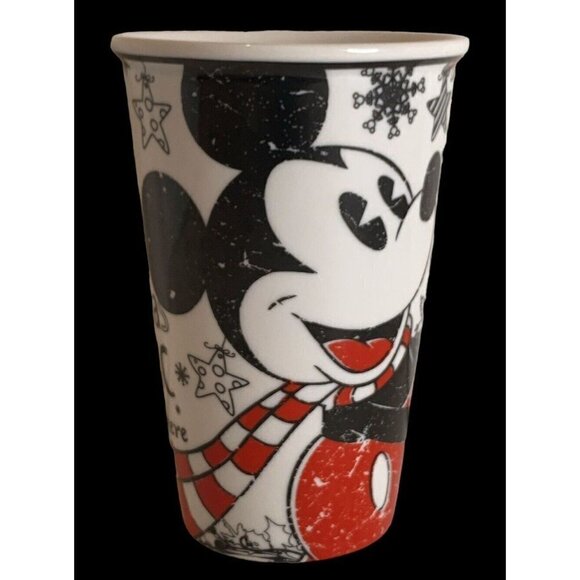Disney Mickey Mouse Mug Cup Tumbler Christmas Magic is Everywhere - Picture 6 of 13